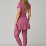 saia calca comprida moda fitness evangelica na cor uva epulari 10