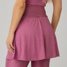 saia calca comprida moda fitness evangelica na cor uva epulari 12