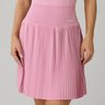 short saia pliassado moda modesta na cor rosa em poliamida epulari 4