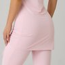 t shirt alongada tapa bumbum em poliamida dry fit na cor rosa claro epulari 12