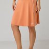short saia laranja moda evangelica em poliamida epulari 2
