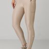 calca legging na cor kaki em poliamida media compressao epulari 3