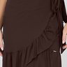 short saia cafe marrom poliamida moda praia evangelica epulari 5