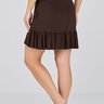 short saia cafe marrom poliamida moda praia evangelica epulari 12