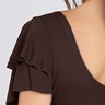 short saia cafe marrom poliamida moda praia evangelica epulari 15