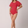 body feminino na cor morango em poliamida epulari 9