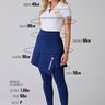 saia calca comprida azul marinho em poliamida epulari 8