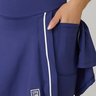 short saia azul marinho em poliamida com estampa exclusiva epulari 6