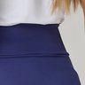 short saia azul marinho em poliamida com estampa exclusiva epulari 14