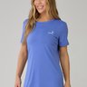 Camiseta Cobre Bumbum Azul Poliamida Proteção UV Epulari