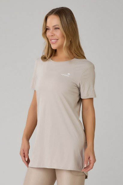 camiseta tapa bumbum na cor kaki em poliamida epulari 2