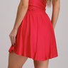 short saia vermelho morango moda praia modesta evangelica epulari 8