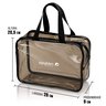 necessaire preta plastico ipermeavel epulari 4