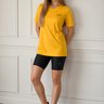 camiseta tapa bumbum amaraelo gema em poliamida epularo