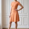 Short Saia Laranja Poliamida Proteção UV Epulari