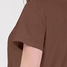 vestido camisetao de algodao na cor marrom epulari moda fitness evangelica 13