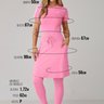 saia calca comprida na cor rosa em poliamida moda evangelica epulari 8