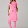 saia calca comprida na cor rosa em poliamida moda evangelica epulari 9