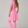 saia calca comprida na cor rosa em poliamida moda evangelica epulari 10