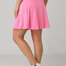 short saia rosa evase de poliamida moda fitness evangelica epulari 11