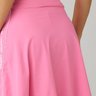 short saia rosa evase de poliamida moda fitness evangelica epulari 13