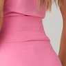 short saia rosa evase de poliamida moda fitness evangelica epulari 14