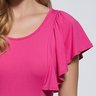 maio feminino rosa em poliamida manga morcego moda praia evangelica modesta epulari 4