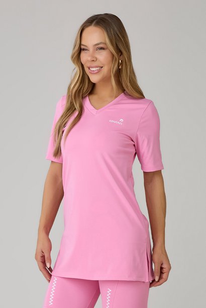 Camiseta Cobre Bumbum Rosa Poliamida Proteção Solar Epulari T-shirt Tapa Bumbum Rosa  